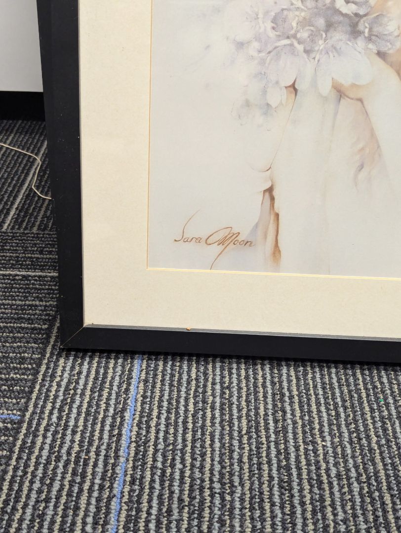 Sara Moon framed art lithograph print