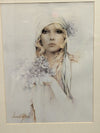 Sara Moon framed art lithograph print