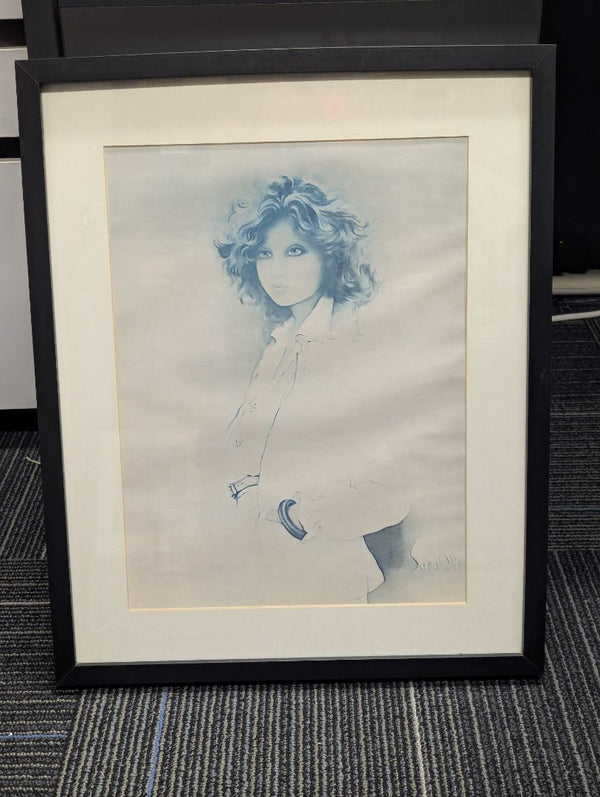Vintage Sara Moon Framed Print