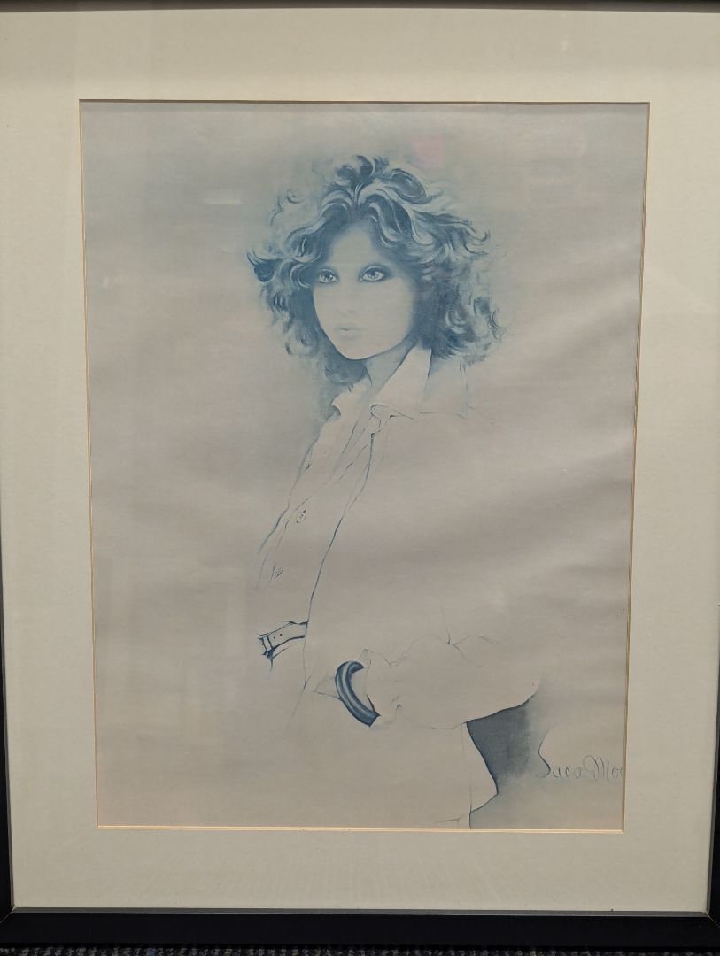 Vintage Sara Moon Framed Print