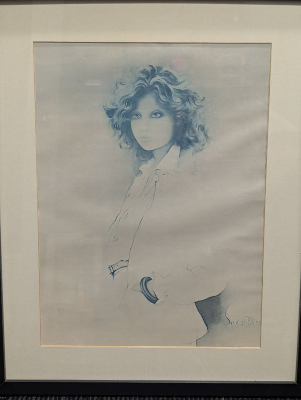 Vintage Sara Moon Framed Print