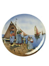 1950s German Wall Plate With Sailing Boats