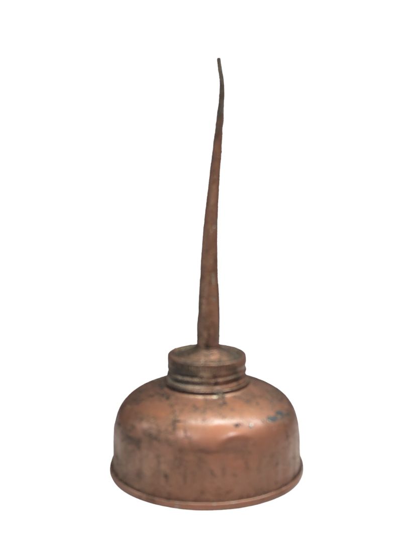 Vintage Small Copper Oil Can
