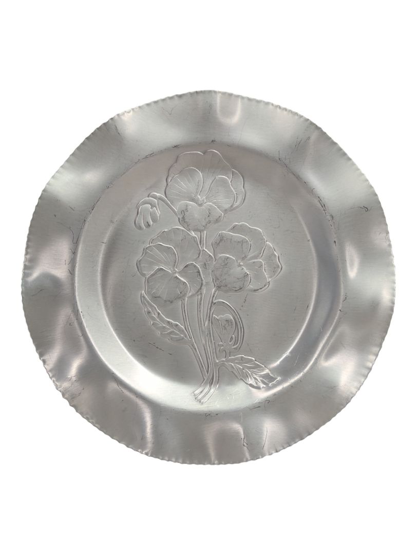 Hand Wrought Aluminum Tray
