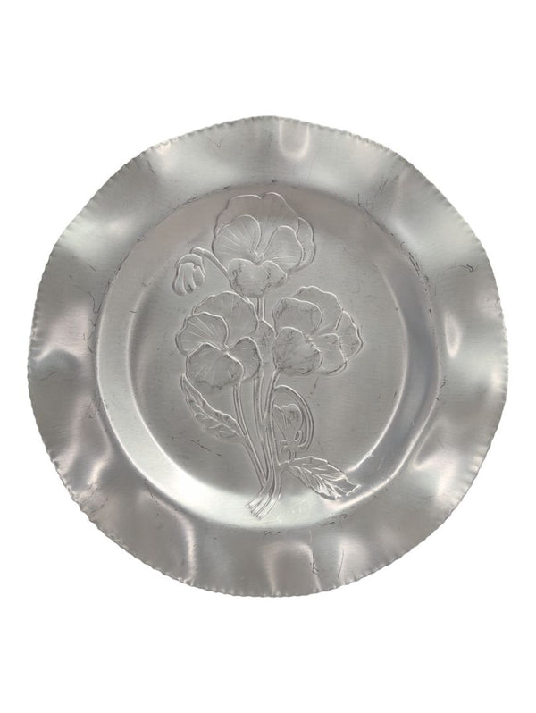 Hand Wrought Aluminum Tray