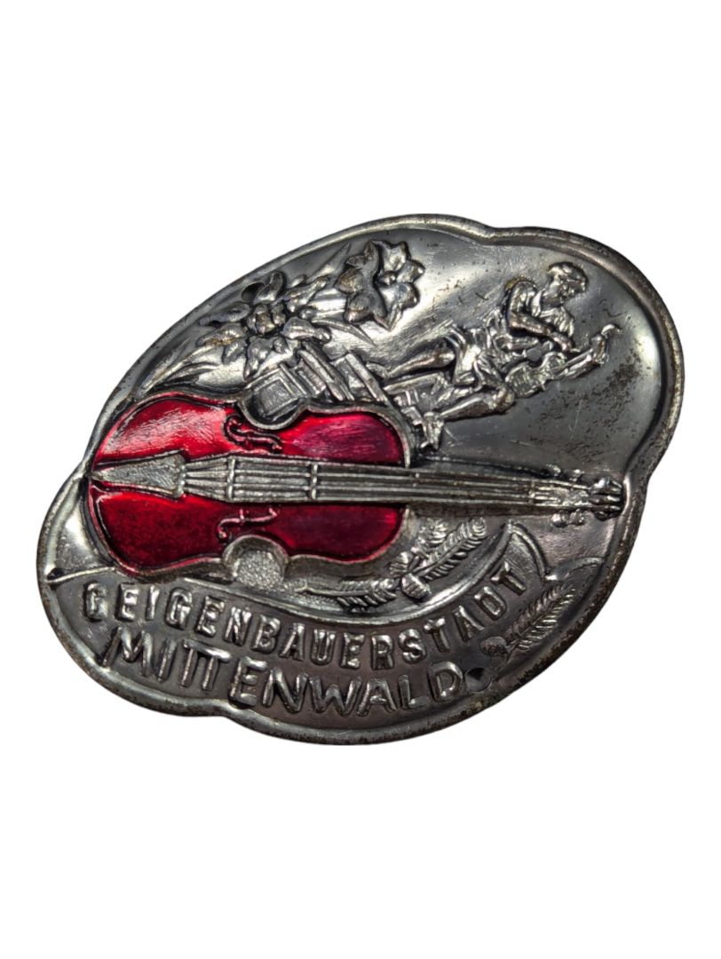 Walking Stick Medallion - Mittenwald