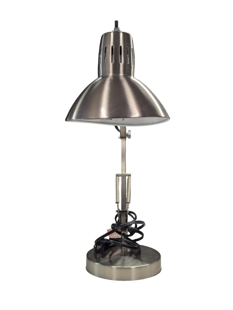 Silver Office/Bankers Lamp