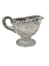Brilliant cut crystal sugar bowl & cream pitcher