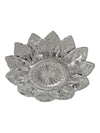 Vintage Federal pressed petal glass dish