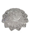 Vintage Federal pressed petal glass dish