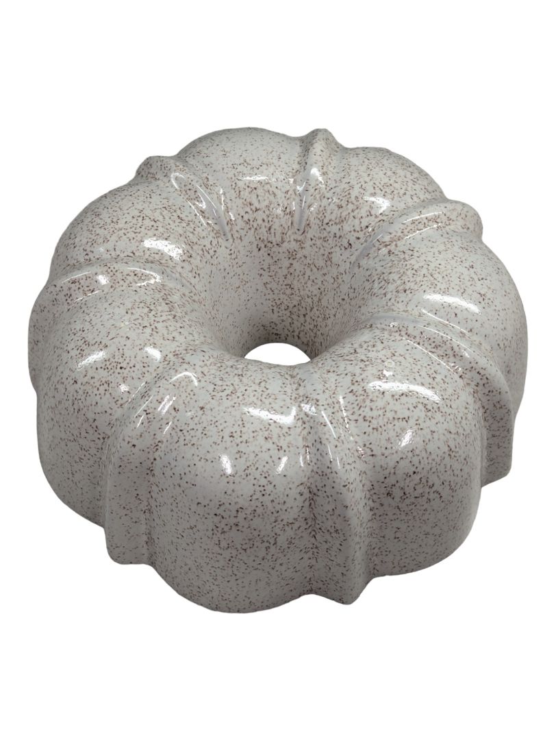 Vintage Speckled Cream Ceramic Stoneware