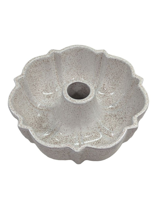 Vintage Speckled Cream Ceramic Stoneware
