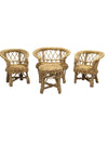 Vintage Miniature Wicker Furniture Set