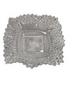 Vintage INDIANA GLASS Clear Ruffled Diamond Point-Candy dish