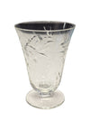 31 PC Etched Crystal Dining Set