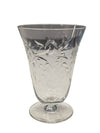 31 PC Etched Crystal Dining Set