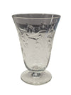 31 PC Etched Crystal Dining Set