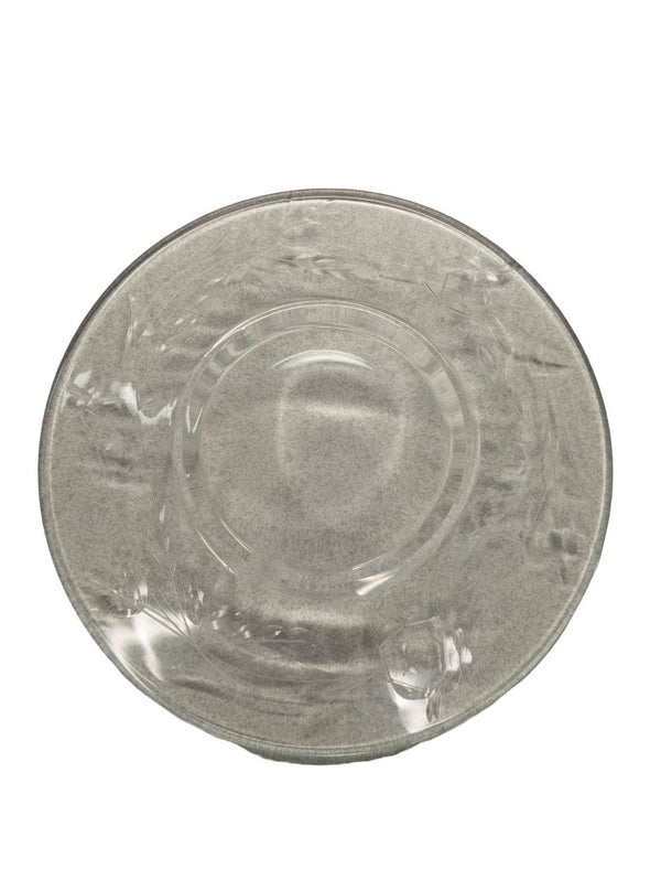 31 PC Etched Crystal Dining Set