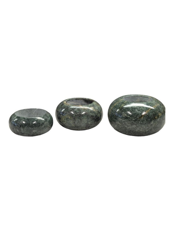 Vintage Marble Candle Holder Set Of 3 Tea Light