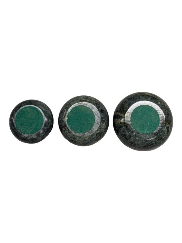 Vintage Marble Candle Holder Set Of 3 Tea Light