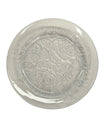 Vintage Pasari Livia roses glass plate