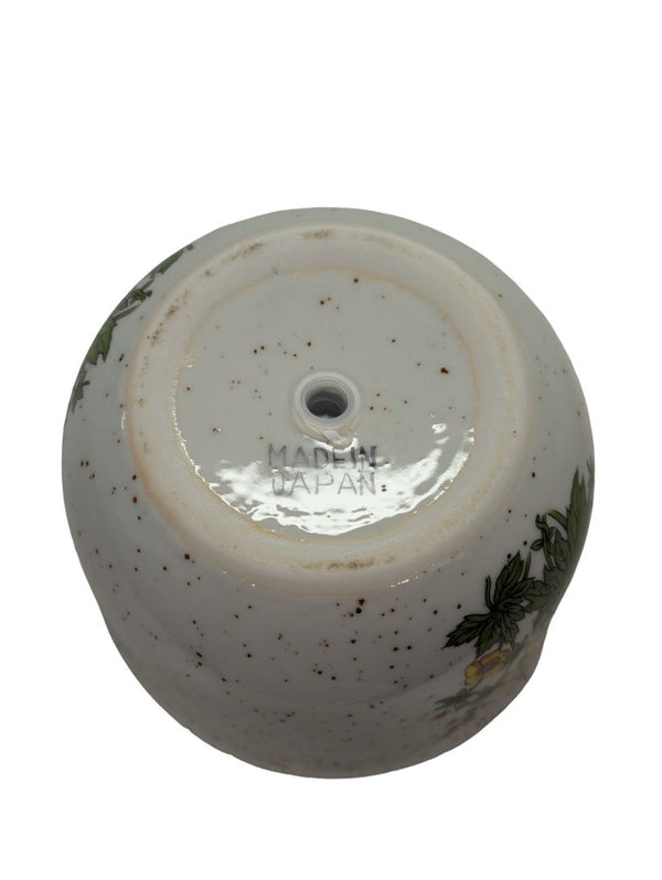 Vintage Pair Speckle ware Pottery Stoneware Planters
