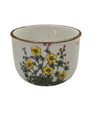Vintage Pair Speckle ware Pottery Stoneware Planters