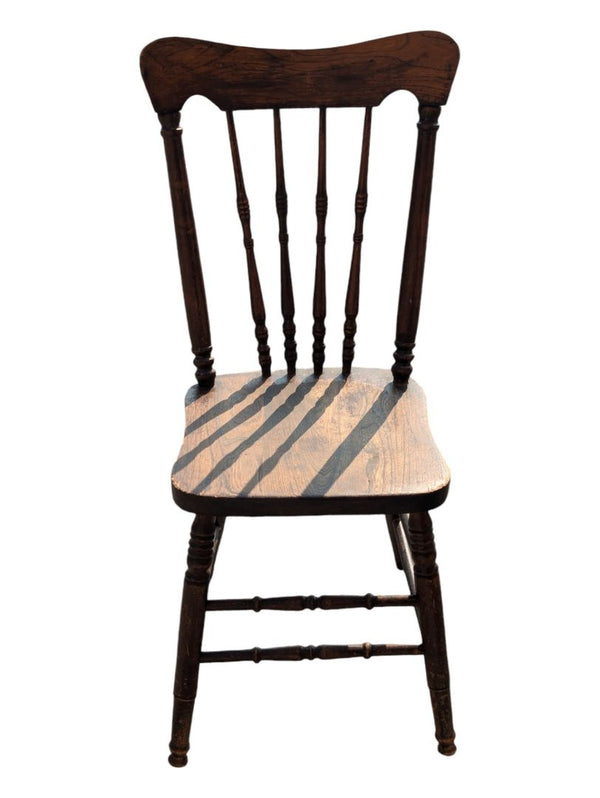 Spindled Solid Wood Chair