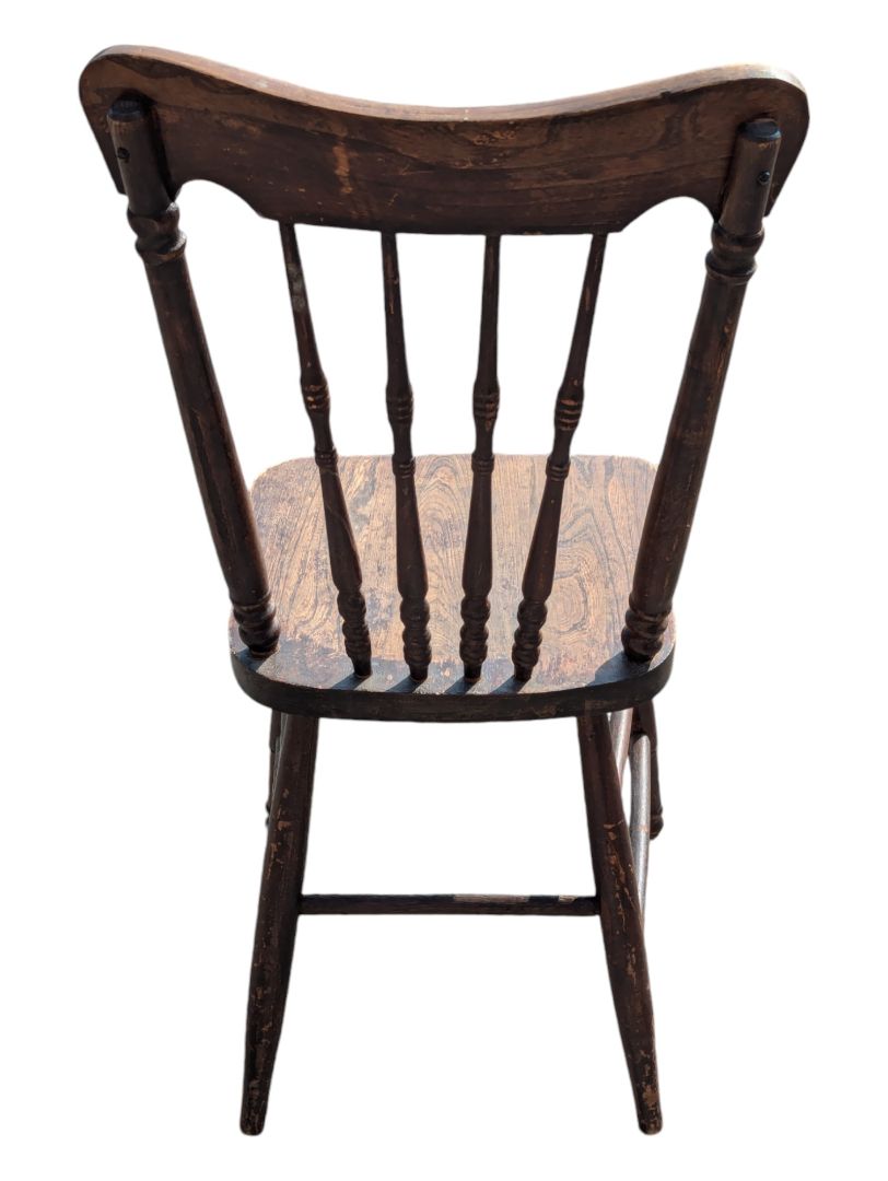 Spindled Solid Wood Chair