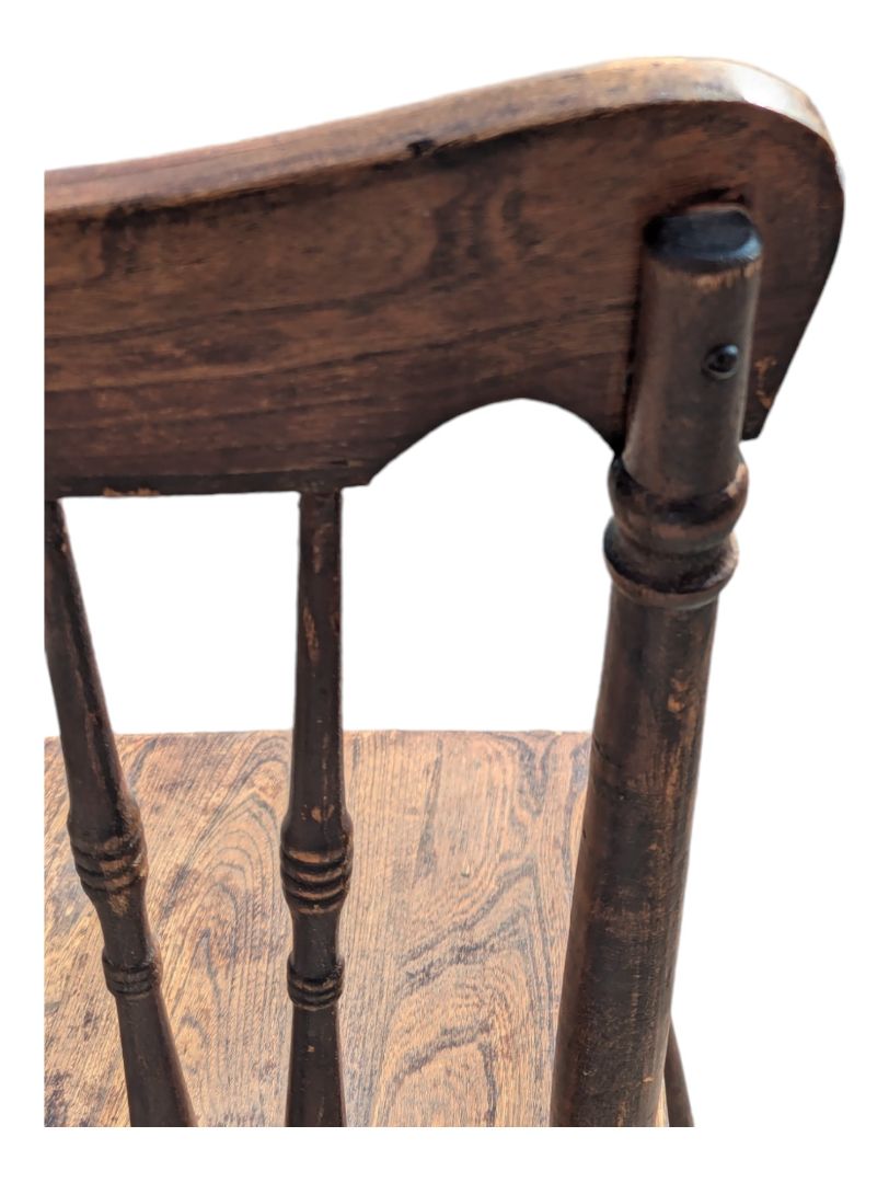 Spindled Solid Wood Chair