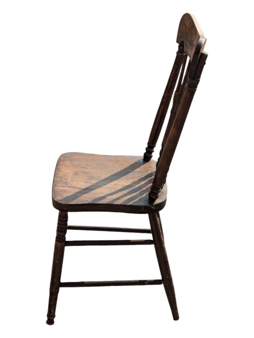 Spindled Solid Wood Chair