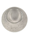 VINTAGE FLORAL ETCHED GLASS BOWL