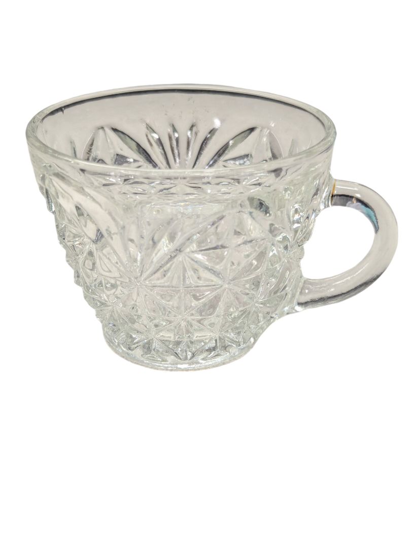 Anchor Hocking Arlington Glass Punch Bowl Set