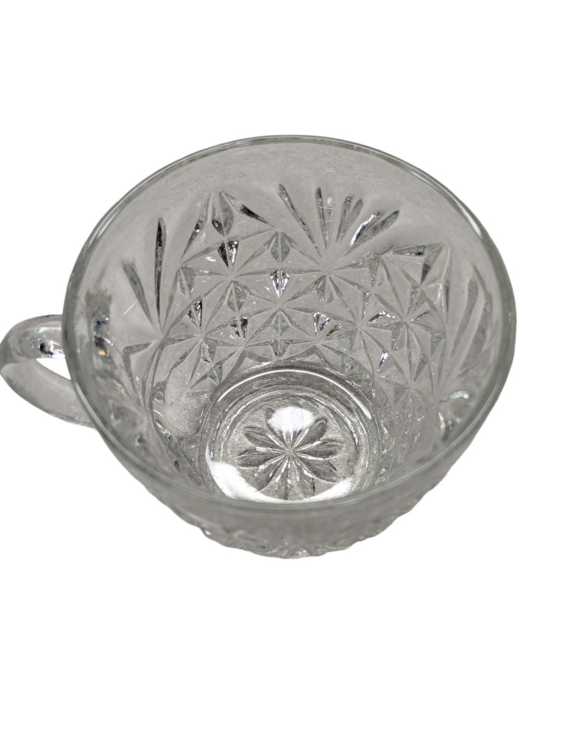 Anchor Hocking Arlington Glass Punch Bowl Set