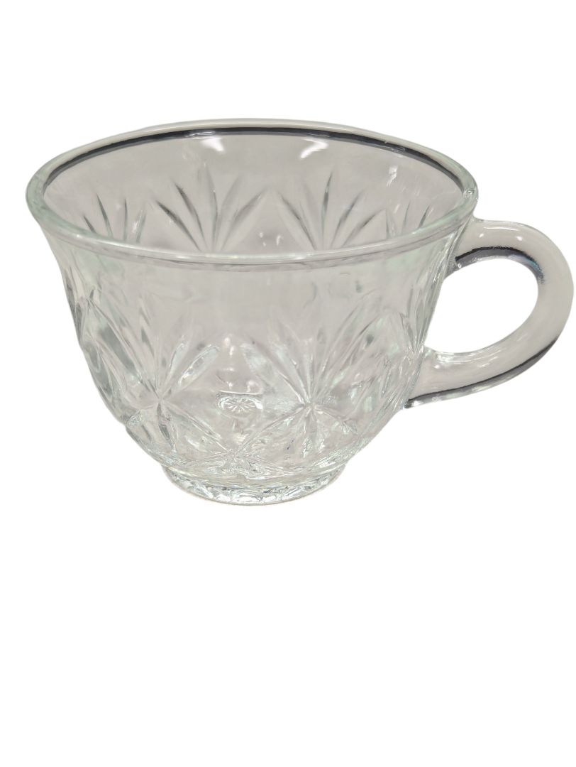 Anchor Hocking Arlington Glass Punch Bowl Set