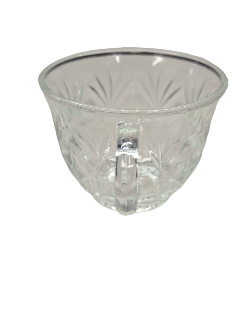 Anchor Hocking Arlington Glass Punch Bowl Set