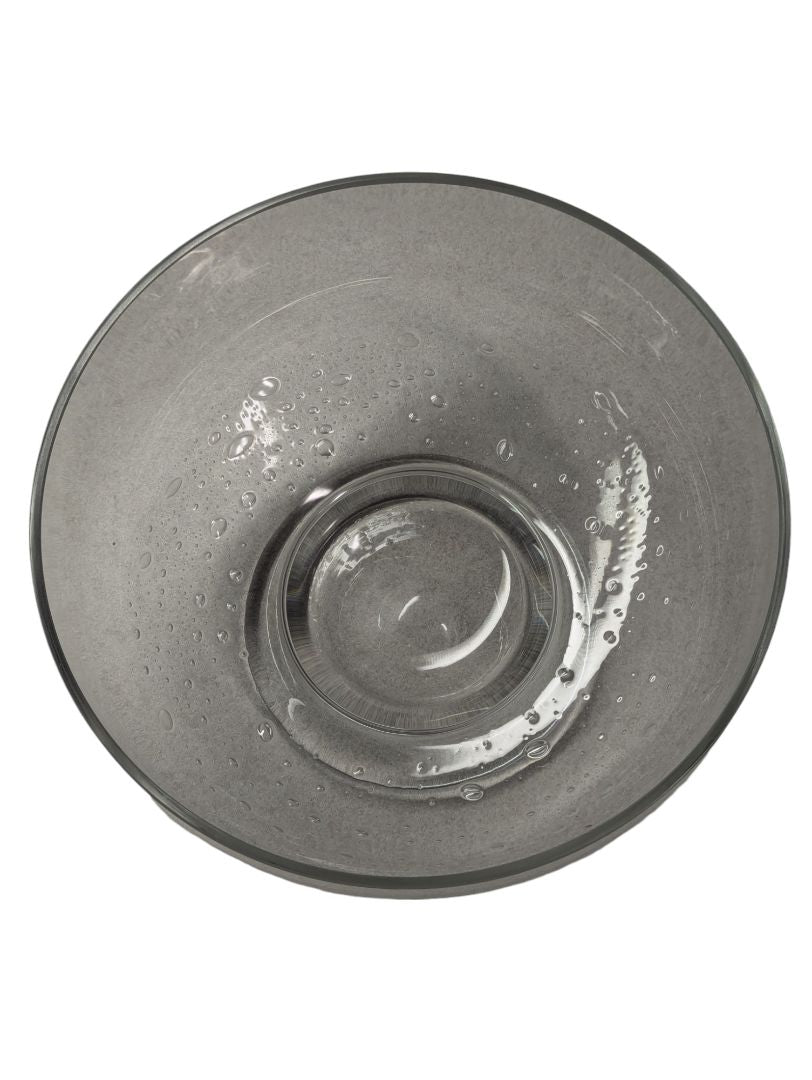 Bubble Glass Clear Bowl