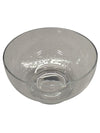 Bubble Glass Clear Bowl