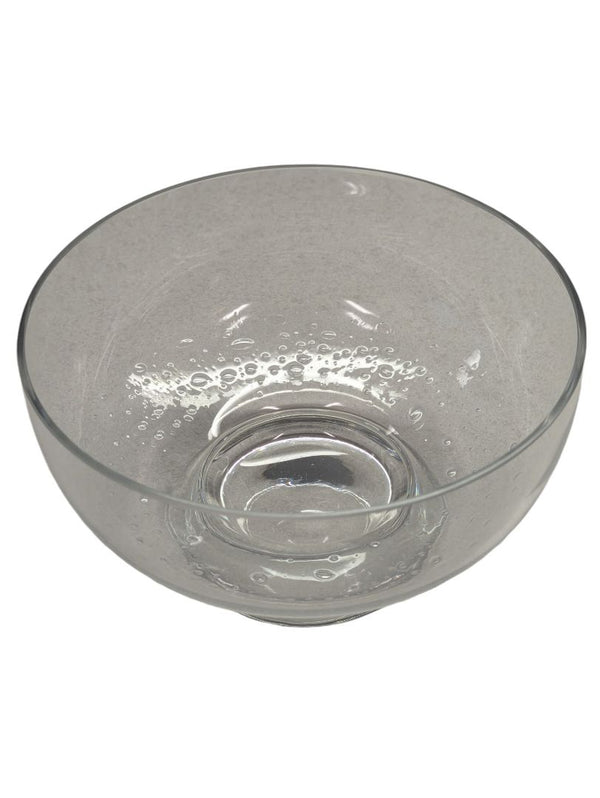 Bubble Glass Clear Bowl