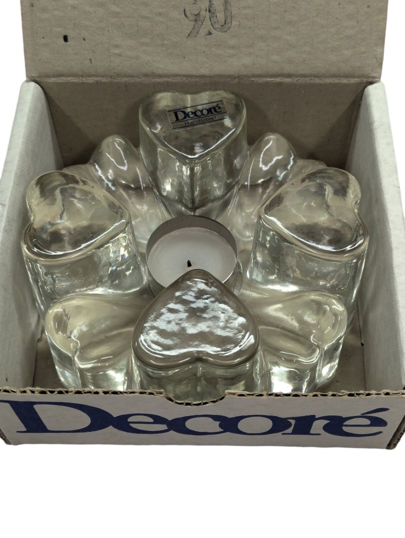 Decoré tealight warmer in box