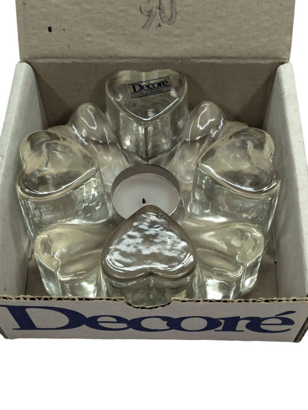 Decoré tealight warmer in box