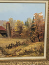 Rose Schul oil painting Fall scene
