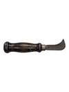 Vintage Carpenters Knife - Wood Handle Curved Blade