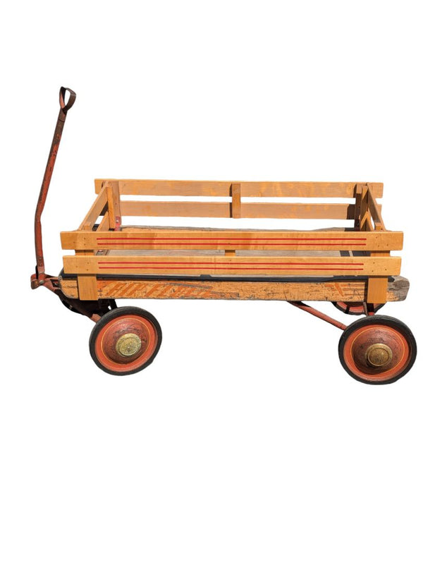Vintage Wooden Wagon Fair Flow