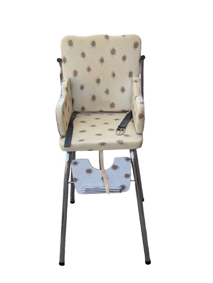Vintage Baby High Chair Mid Century Modern