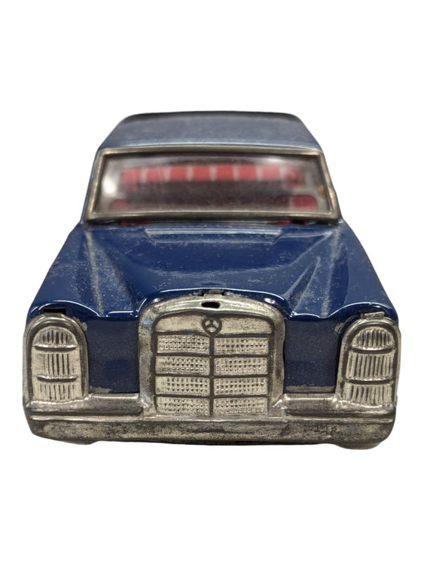 Mercedes Benz Tinplate Blue Car