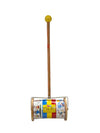Fisher Price Musical Chime Roll Push Wood Toy