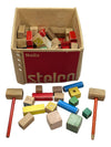 Lot of Wood Building Blocks