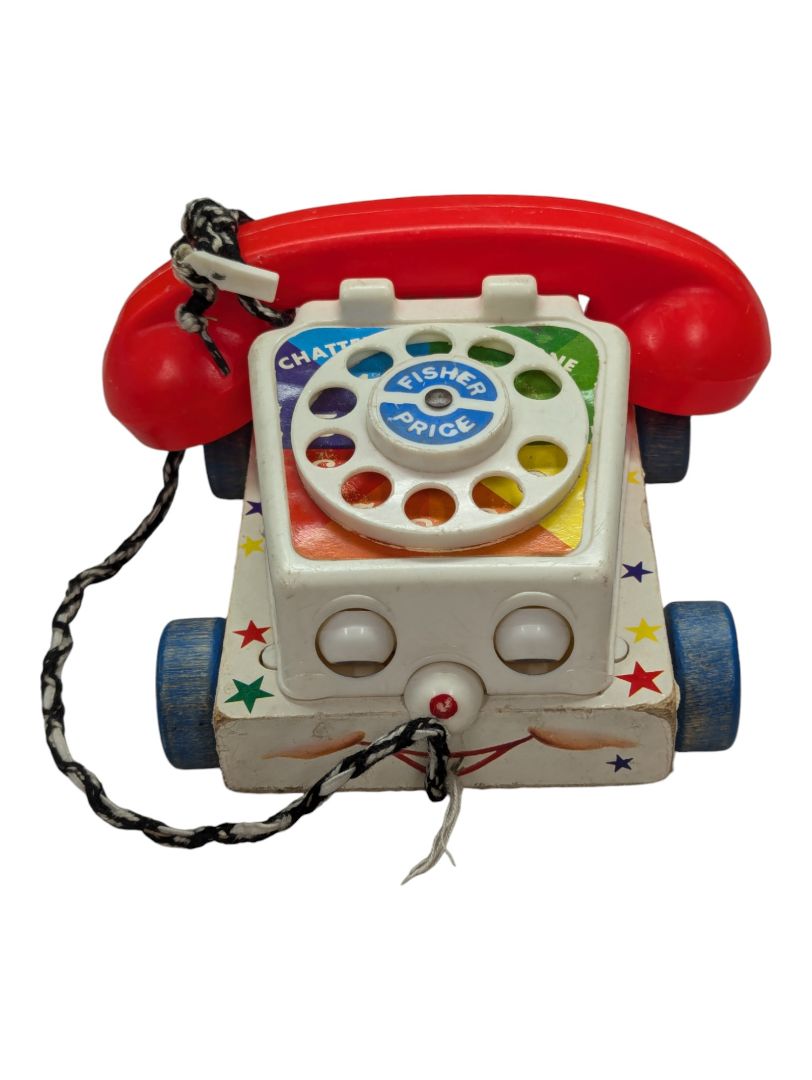 Vintage 1961 Fisher Price Chatter Phone