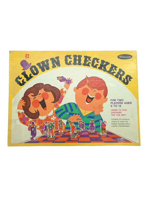 Clown Checkers 1968 Game